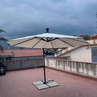 Ombrellone per terrazzo giardino con led