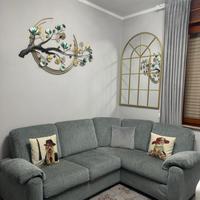 Divano angolare completamente sfoderabile cuscini