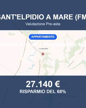 Immobile in asta di 66 m² a Sant'Elpidio a Mare