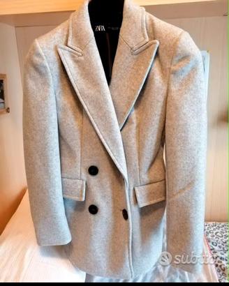 Cappotto corto donna Zara tg M