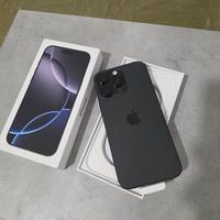 iPhone 16 pro max 256GB black batteria 89%