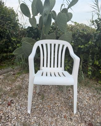 Sedia di plastica