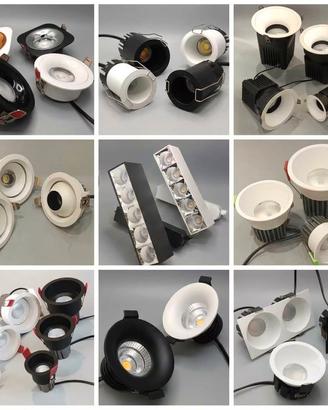 Faretti led per incasso e in appoggio per progetti