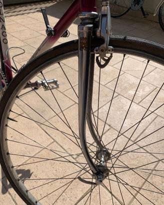 Bici da corsa Vicini verniciata Colnago con freni