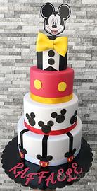 torta scenografica topolino