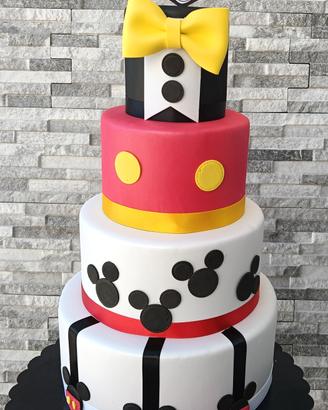 torta scenografica topolino