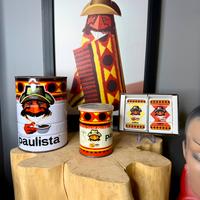 Paulista lotto composto da 2 Latte e mazzo i Carte