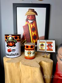 Paulista lotto composto da 2 Latte e mazzo i Carte