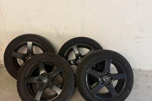 Ruote con gomme invernali Volkswagen Audi Skoda