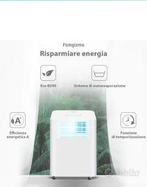 Climatizzatore portatile NUOVO 2.6 Kw classe A