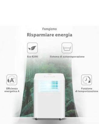 Climatizzatore portatile NUOVO 2.6 Kw classe A