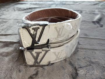 🚀Cintura Uomo Bianca Luxury 110 cm