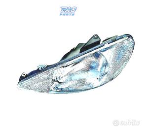 FANALE SINISTRO PER PEUGEOT 206 98-09 H4