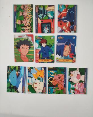 Carte Pokemon Topps 2001 James Brock Screen Snaps