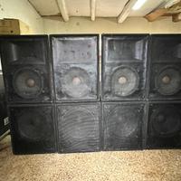 SISTEMA AUDIO PASSIVO  4 satelliti + 4 sub