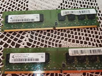 2gb di ram desktop ddr2 2x1gb cl5