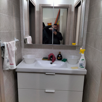 Mobile bagno con specchio