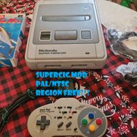 Nintendo Super Famicom Ntsc/Pal Supercic + Gioco