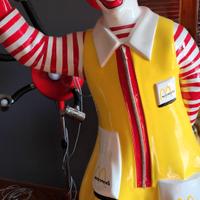 statua resina Ronald MC Donald 