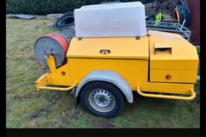 carrello alta pressione per la pulizia scarich