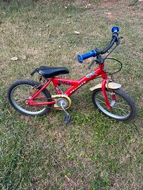 Bicicletta per bambini misura 14