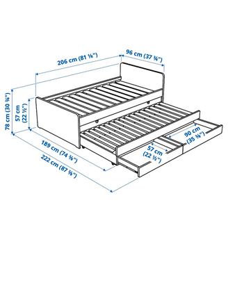 Struttura letto ikea
