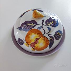 CAMPANA PORTAFORMAGGIO CERAMICA VINTAGE