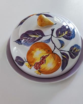 CAMPANA PORTAFORMAGGIO CERAMICA VINTAGE