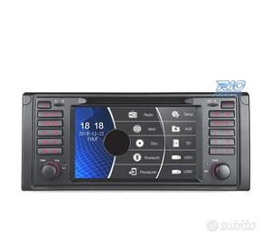 NAVIGATORE RADIO 7" BMW SERIE 5 E39 95-03 USB GPS