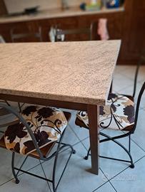 tavolo e sedie