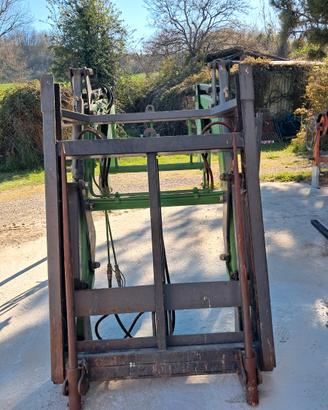 Forca frontale trattore con muletto Bonatti