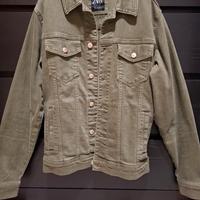 giubbotto di jeans verde militare 