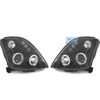 FARI PER SUZUKI SWIFT 05-10 ANGEL EYES FONDO NERO