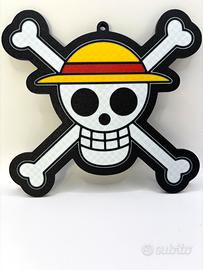 One piece logo  del capitano dei pirati teschio