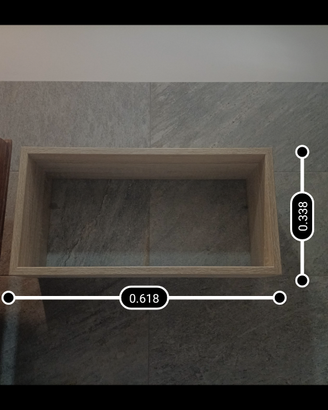 Mensola pensile bagno effetto rovere 62 x 34 x 20