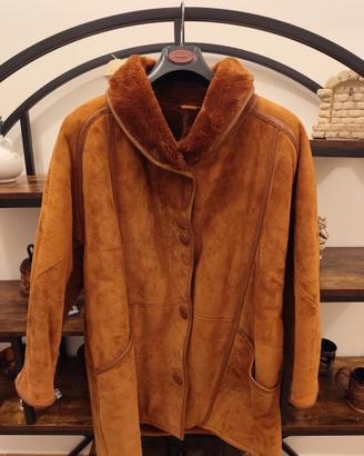 Cappotto in montone vintage