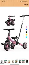 Triciclo 3 in uno bimba