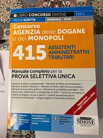 Manuale agenzia delle dogane e dei monopoli