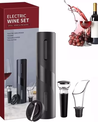 SET CAVATAPPI ELETTRICO A BATTERIA PROFESSIONALE