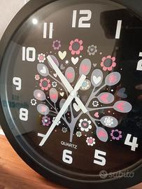 Orologio da parete rotondo con diametro di 40 cm