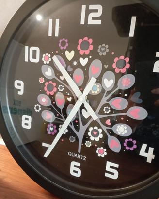 Orologio da parete rotondo con diametro di 40 cm