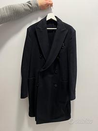 Cappotto blu da uomo