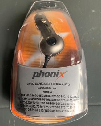 Cavo carica cellulare per auto Phonix