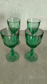 Bicchieri in vetro