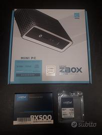 Mini pc Zotac CI 662 nano I7-10510U SDD DDR4