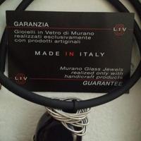 Collana in vetro di murano