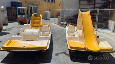 Pedalò con scivolo grande e piccolo - 4 pezzi 🛶