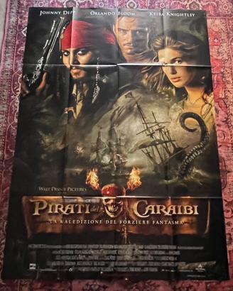 Manifesto Originale Cinema "Pirati dei Caraibi 2"