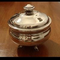 Zuccheriera in argento galvanico 