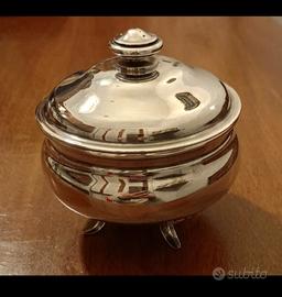 Zuccheriera in argento galvanico 